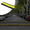 3x najazd parkingowy oslona kabli na kable prog pomost kanal 100cm zolty