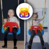 Hustawka dla dzieci ogrodowa do domu ogrodu na linach 30kg 3w1 bezpieczna