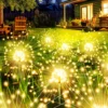 Lampa solarna ogrodowa wbijana dmuchawiec drzewko solarne do ogrodu led