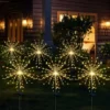 Lampa solarna ogrodowa wbijana dmuchawiec drzewko solarne do ogrodu led