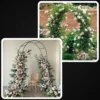 Pergola ogrodowa tarasowa metalowa podpora do pnaczy winogron roz luk 240cm