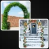 Pergola ogrodowa tarasowa metalowa podpora do pnaczy winogron roz luk 240cm