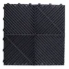 Plytki puzzle do garazu podloga modulowa warsztat posadzka 40x40 czarny