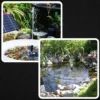 Plywajaca fontanna do oczka wodnego solarna pompa ogrodowa do wody stawu