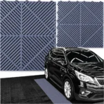 Podloga modulowa plytki puzzle do garazu warsztat posadzka 40x40 szary