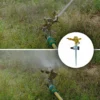Zraszacz pulsacyjny obrotowy do trawnika trawy 360 metalowy solidny