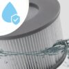 FILTR WYMIENNY 2SZT MSPA FILTRY WYMIENNE FILTRACJA CZYSZCZENIA BASENU BASEN Wydajnosc 500 l h